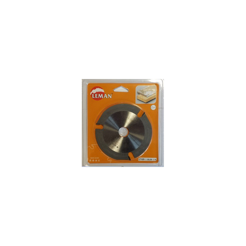 Leman Diskas universālais, koks/reģipsis 125*22*3mm (SPEED125)
