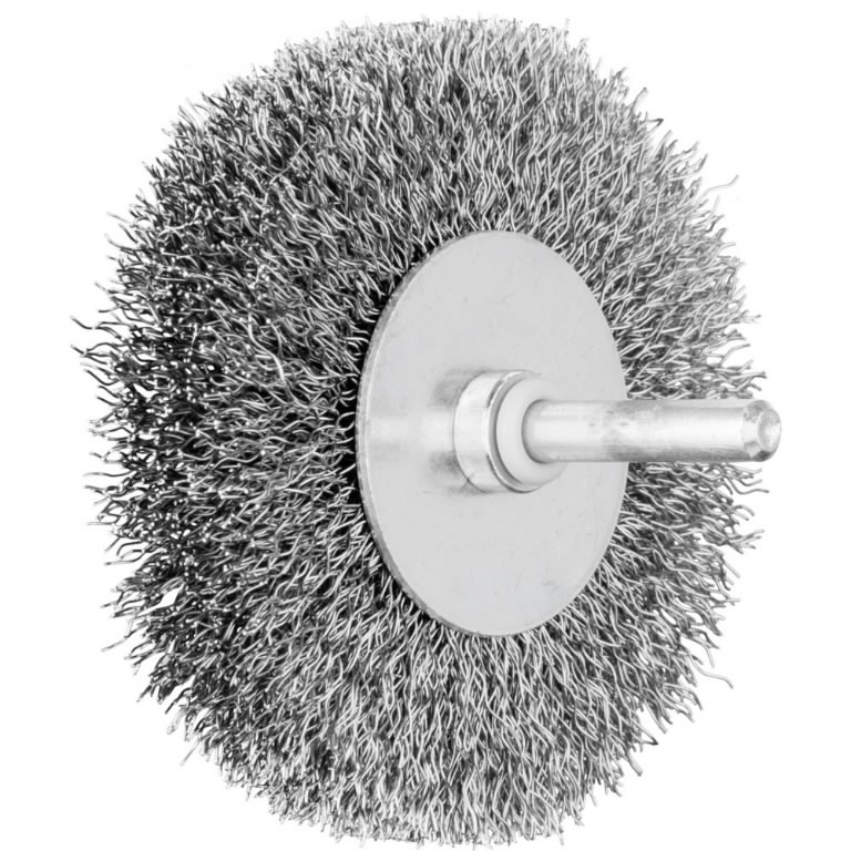 Diskveida drāšu birste RBU Tērauda 80x15/6mm