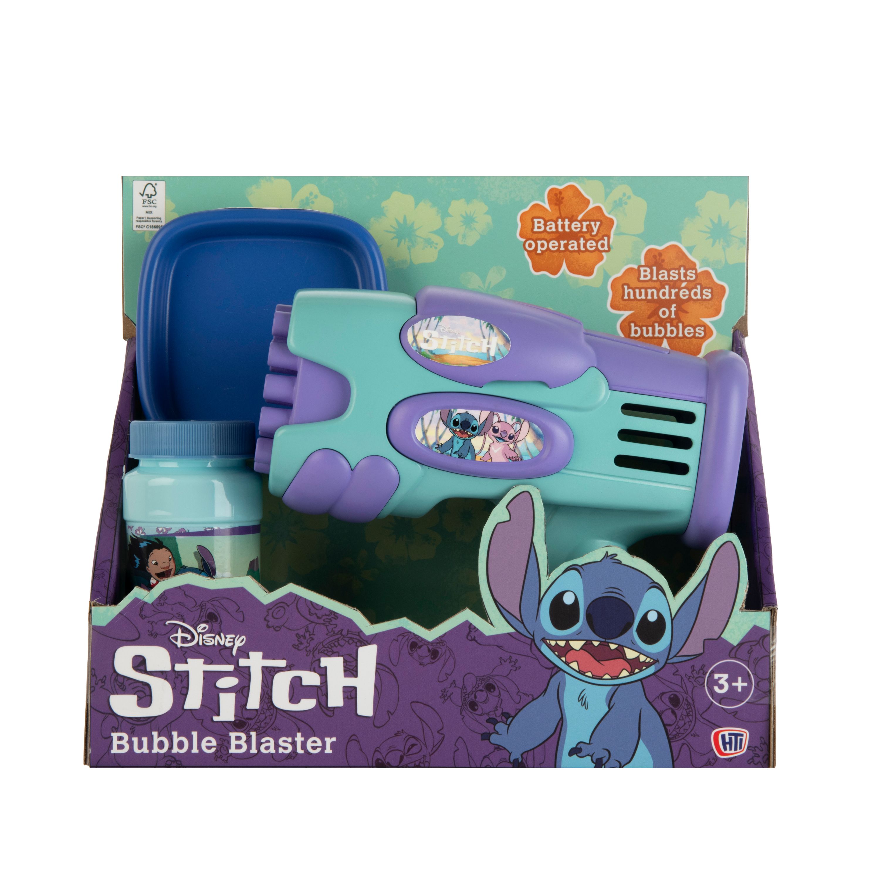 BUBBLZ DISNEY STITCH Burbuļu blasteris |