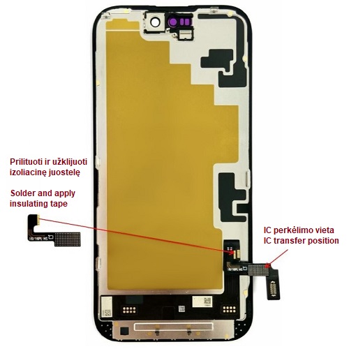 HX Display for iPhone 16, LTPO