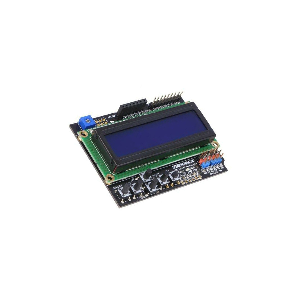 DFROBOT Display: LCD; 16x2; blue; 80x58mm