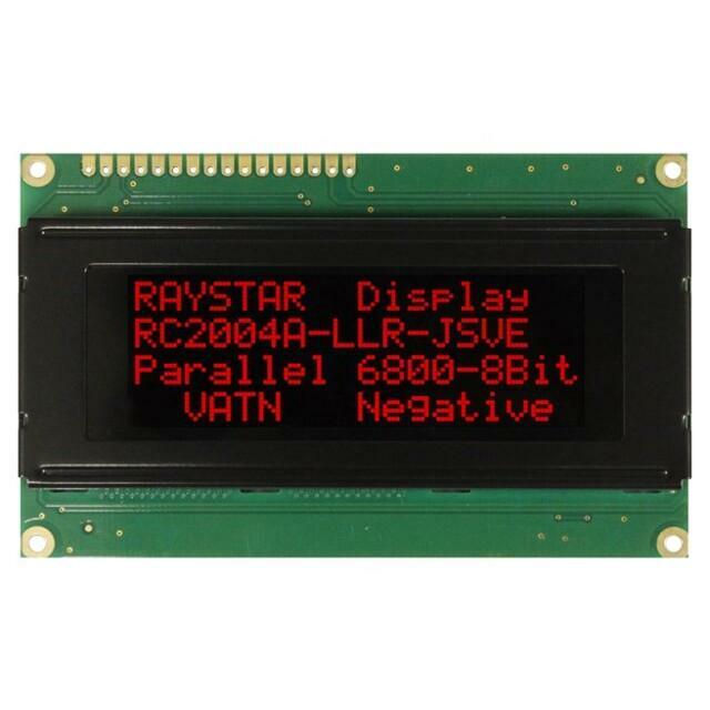 RAYSTAR OPTRONICS Display: LCD; alphanumeric; VA