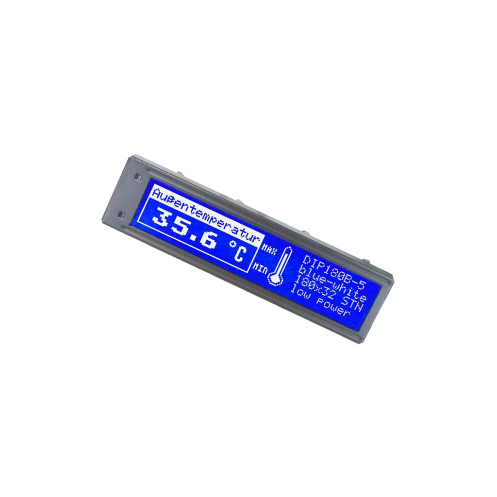 DISPLAY VISIONS Display: LCD; graphical; 180x32