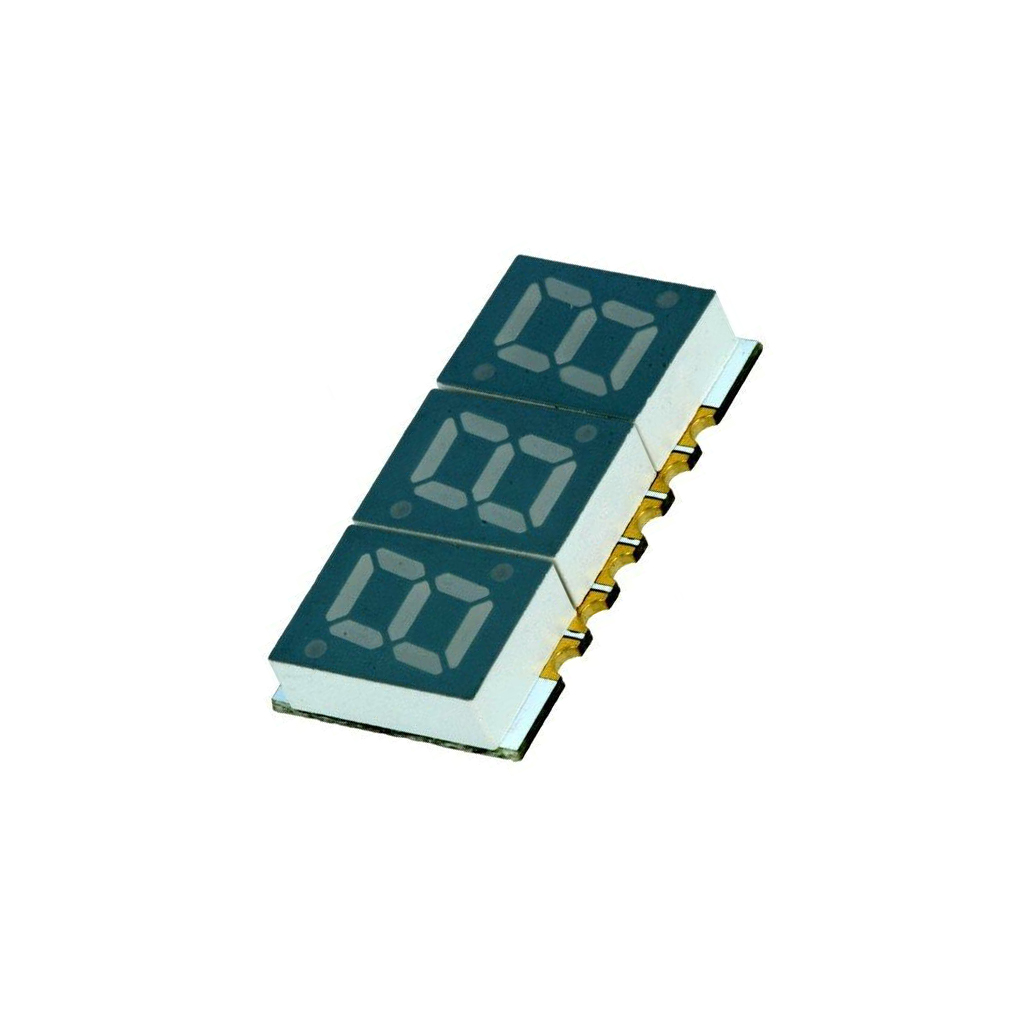 OPTOSUPPLY Display: LED; 7-segment; 10mm; 0