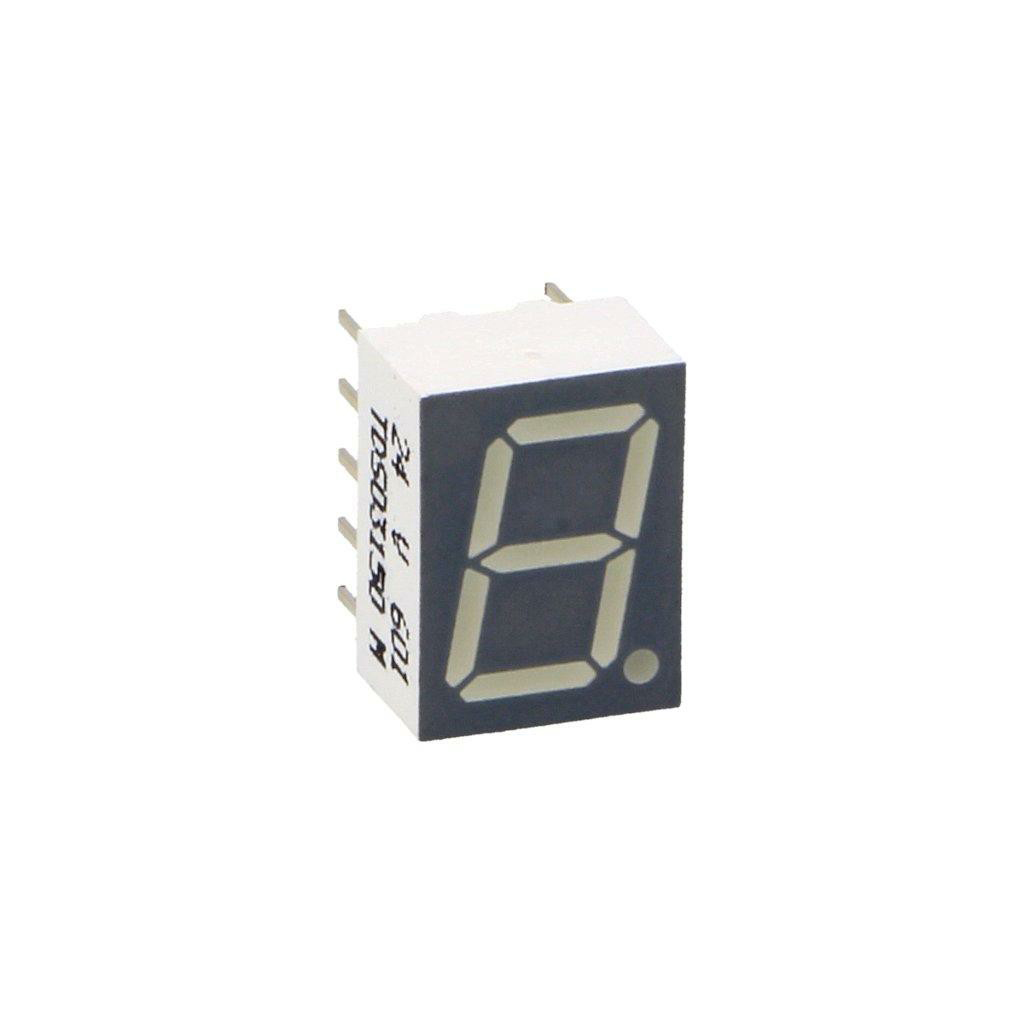 VISHAY Display: LED; 7-segment; 10mm; 0