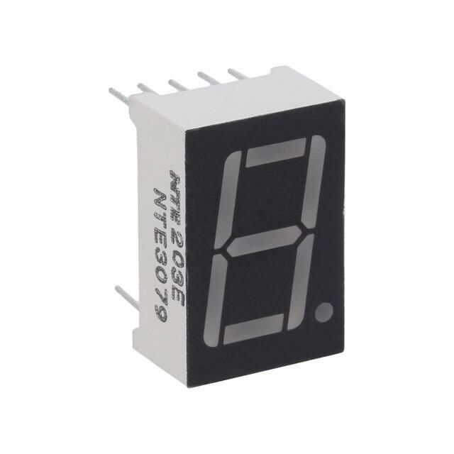 NTE ELECTRONICS Display: LED; 7-segment; 14