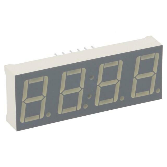 KINGBRIGHT ELECTRONIC Display: LED; 7-segment; 14mm