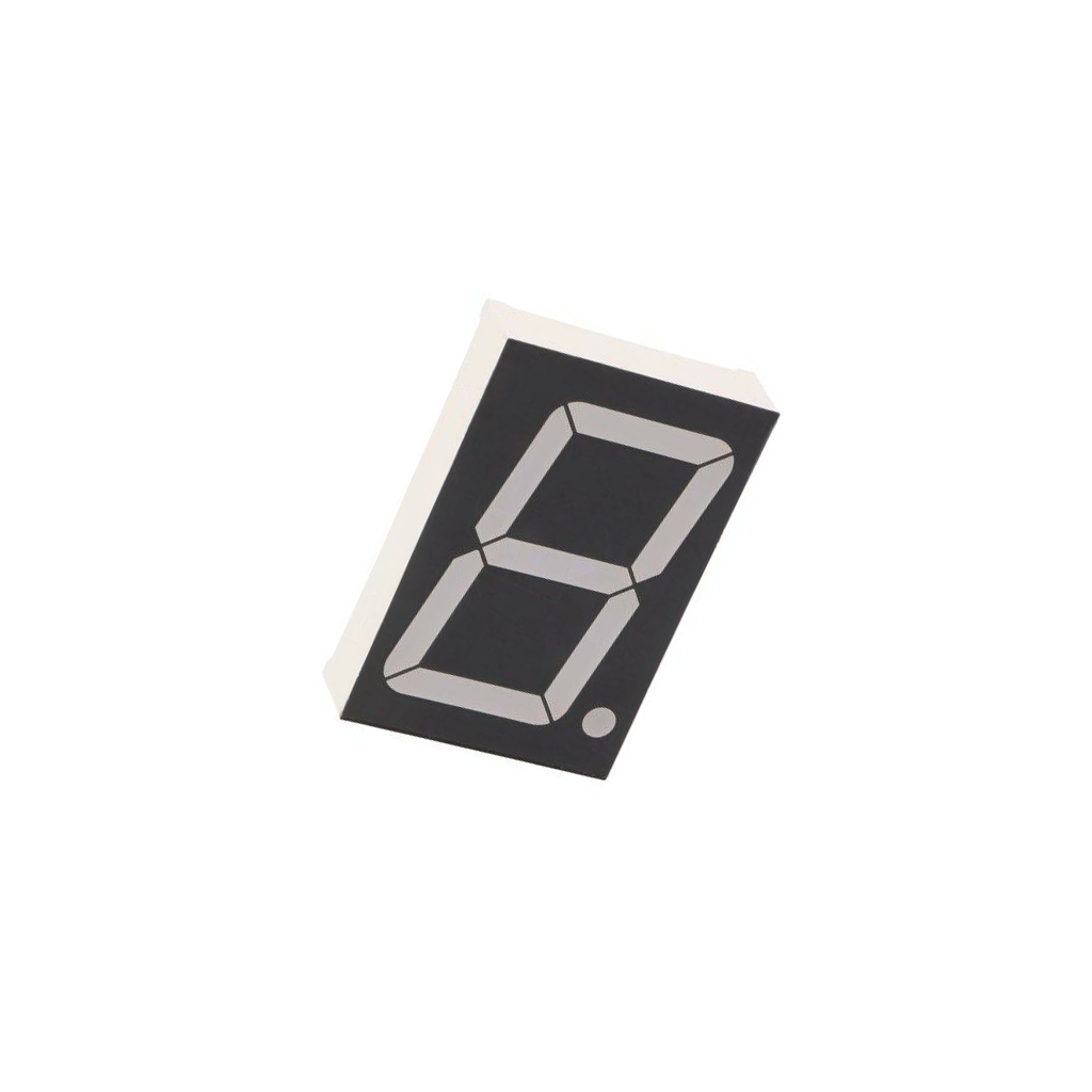 LUCKY LIGHT Display: LED; 7-segment; 45mm