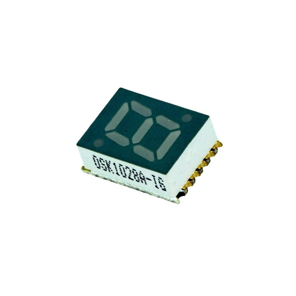 OPTOSUPPLY Display: LED; 7-segment; 7mm; 0