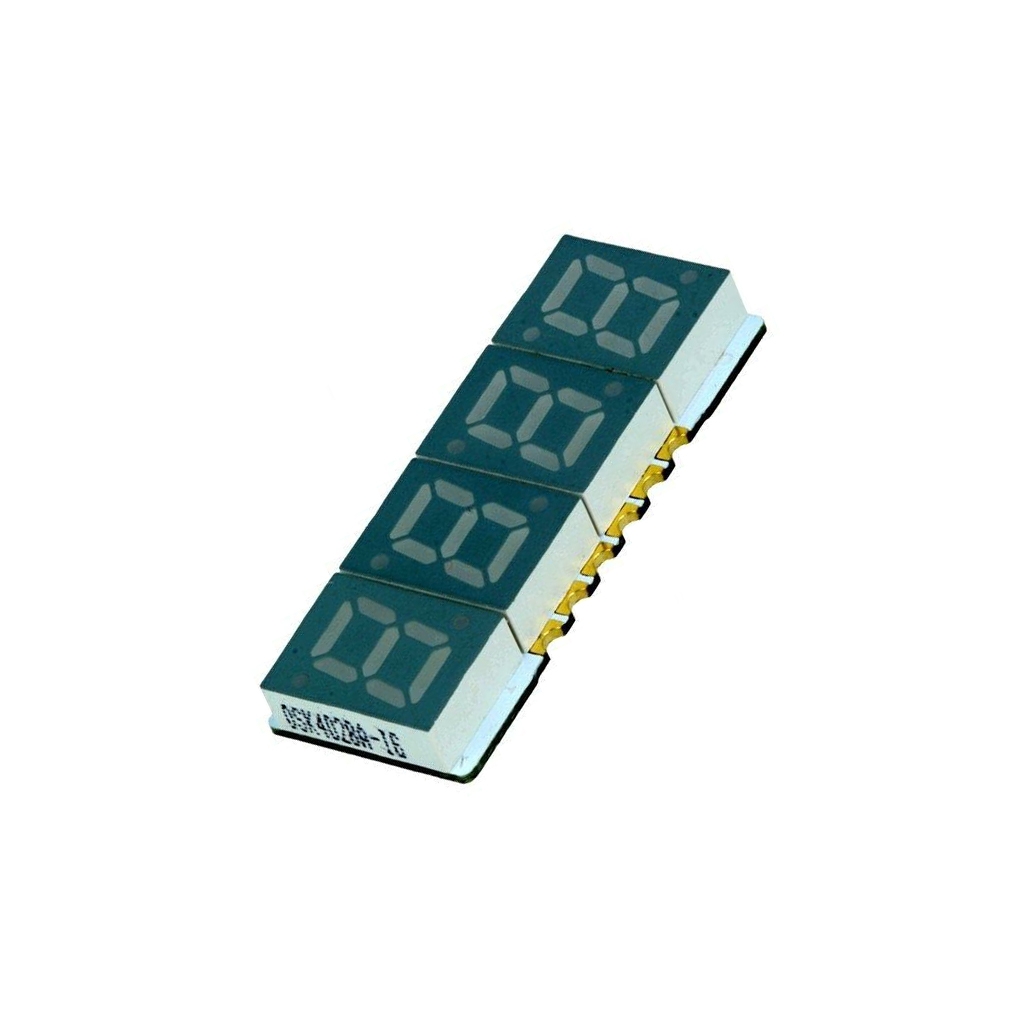 OPTOSUPPLY Display: LED; 7-segment; 7mm; 0