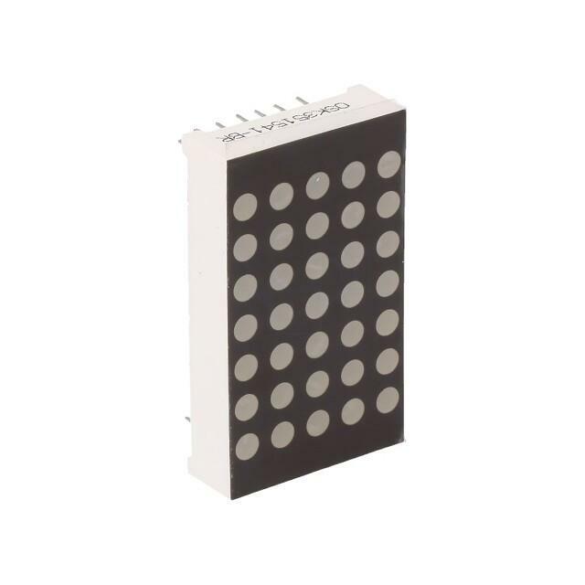 OPTOSUPPLY Display: LED; matrix; 5x7; red