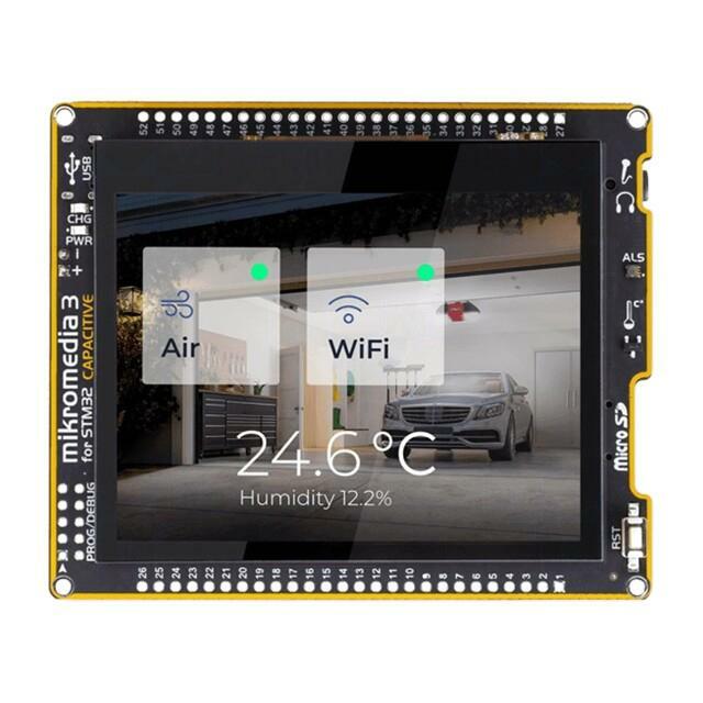 Display: TFT; 3.5"; 320x240; Illumin: