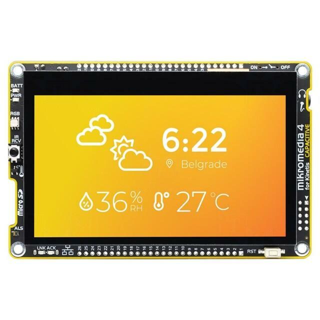 Display: TFT; 4.3"; 480x272; Illumin: