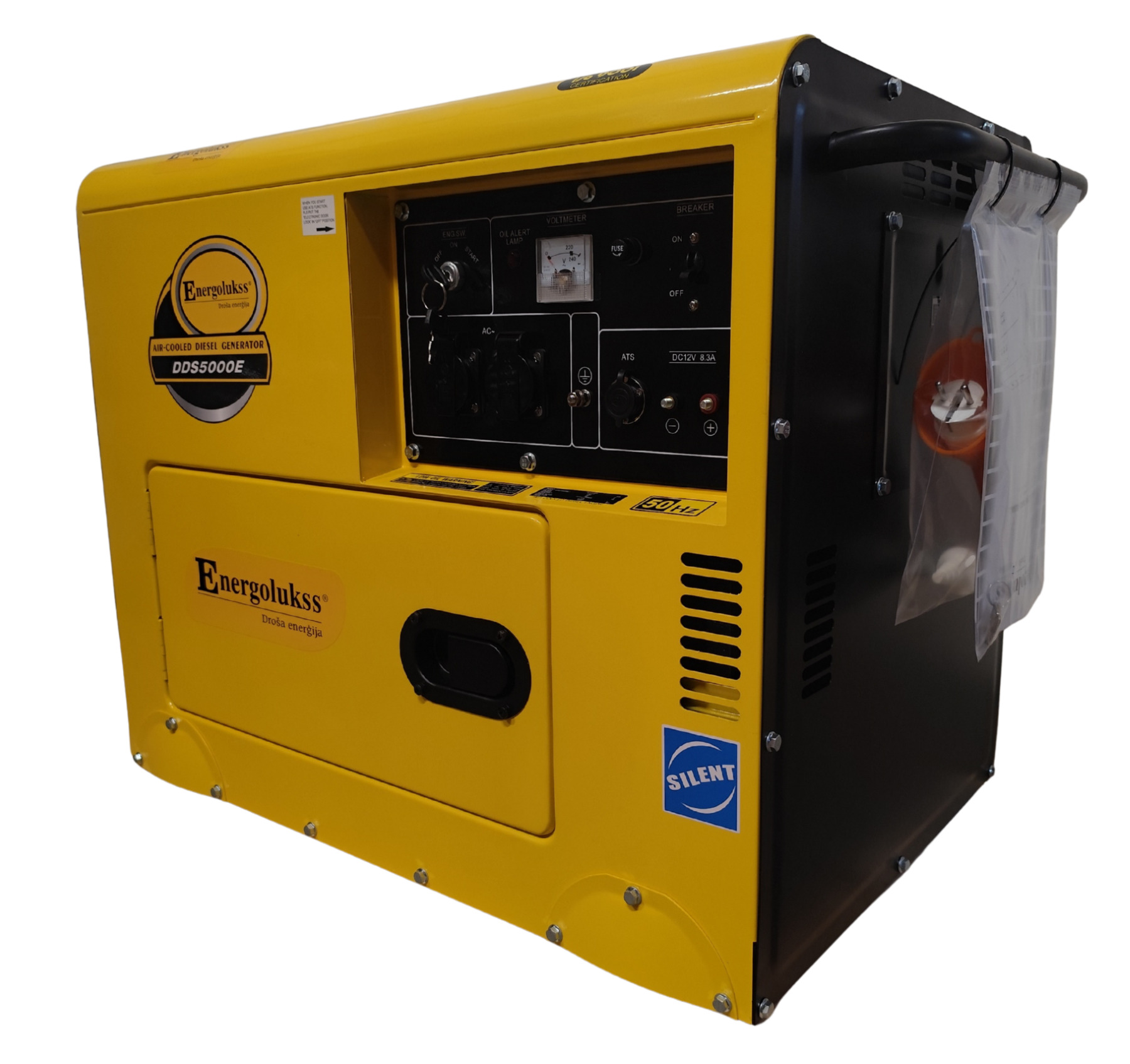 Master Dīzeļa Ģenerators DDS5000E, 5kW |