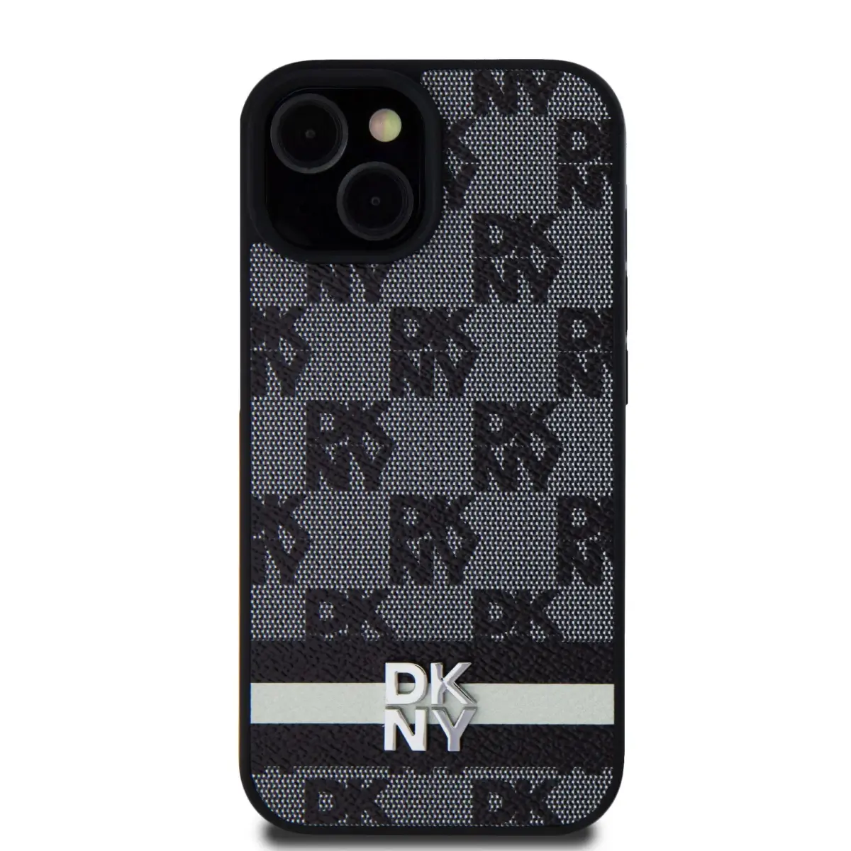 DKNY PU Leather Checkered Pattern and