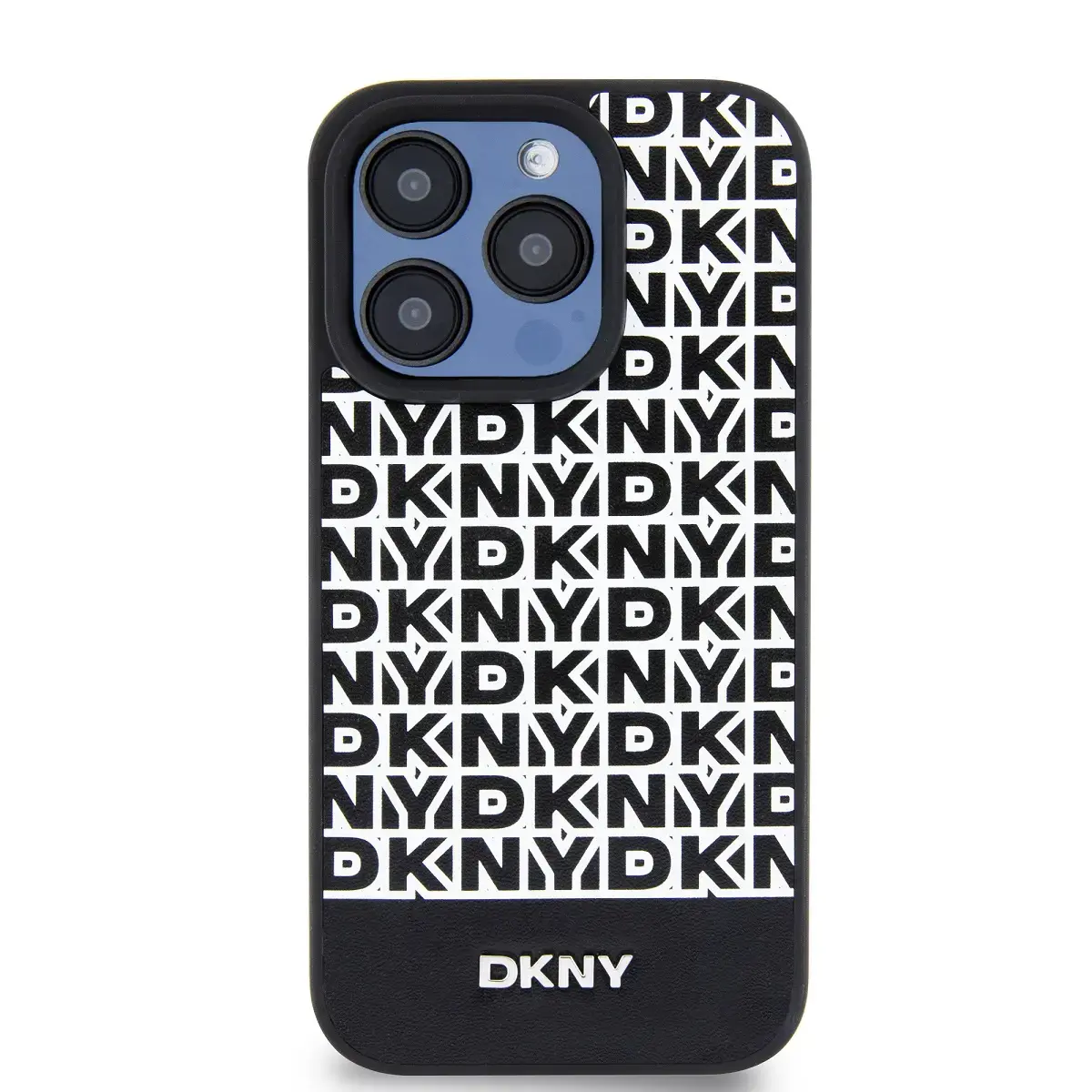 DKNY PU Leather Repeat Pattern Bottom