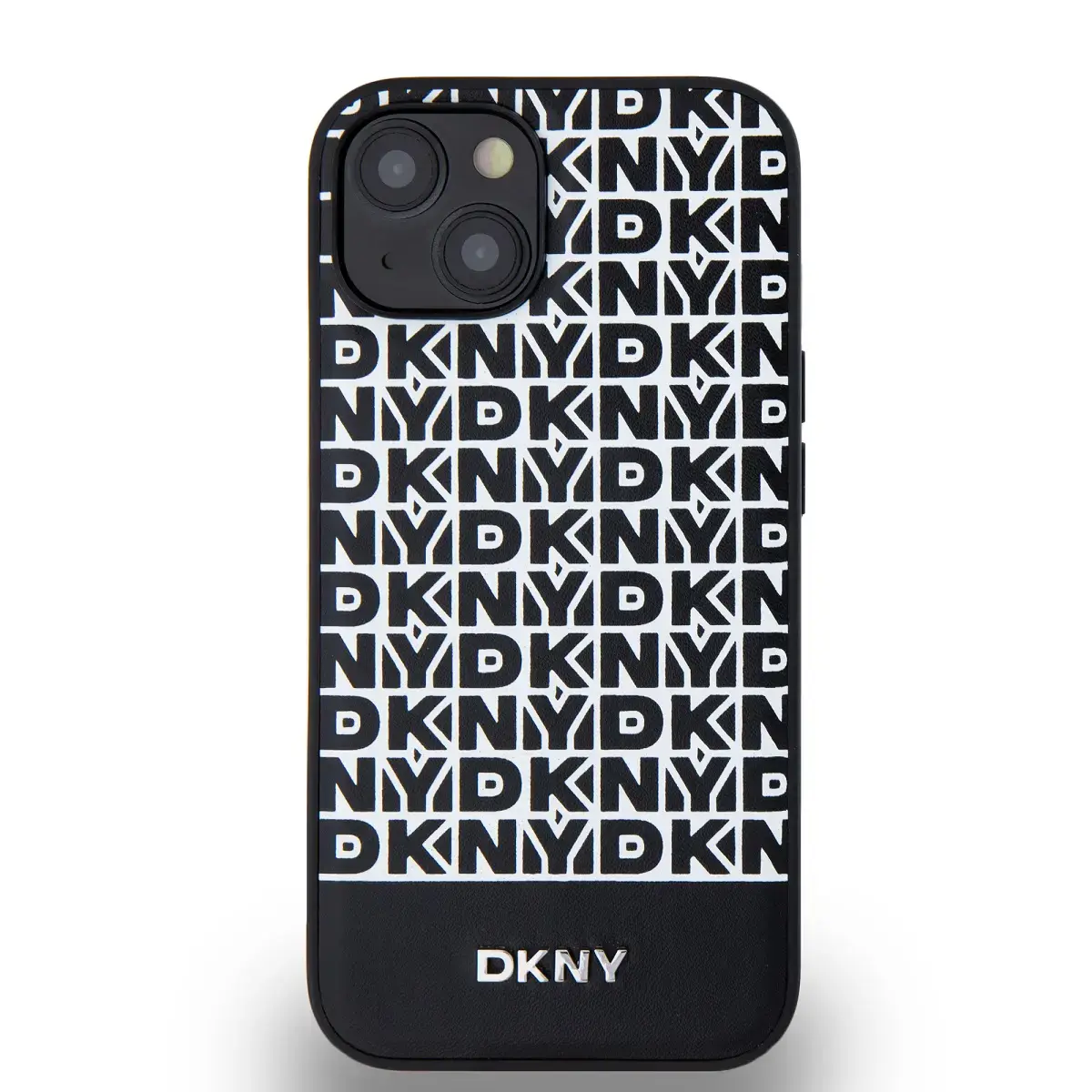 DKNY PU Leather Repeat Pattern Bottom