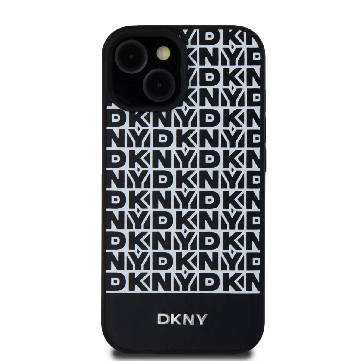 DKNY PU Leather Repeat Pattern Bottom