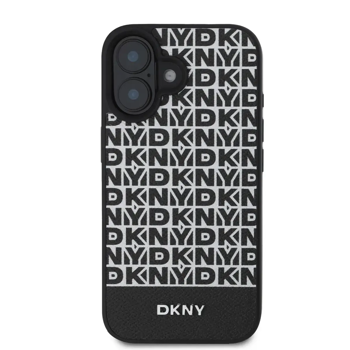 DKNY PU Leather Repeat Pattern Bottom