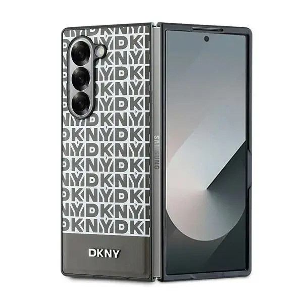 DKNY Repeat Pattern Bottom Stripe Case