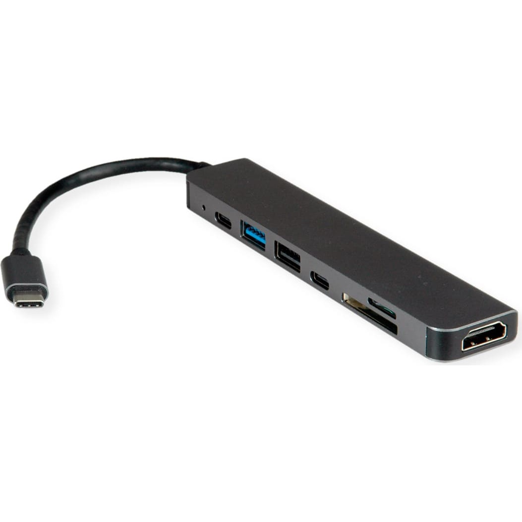 Dokstacija Type C, 1x 4K60 HDMI