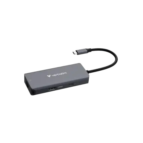 Dokstacija Verbatim USB-C Essentials Multiport Hub