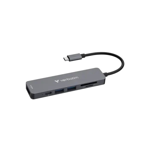Dokstacija Verbatim USB-C Essentials Multiport Hub