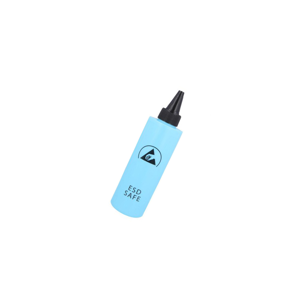 STATICTEC Dosing bottle; 250ml; blue; ESD