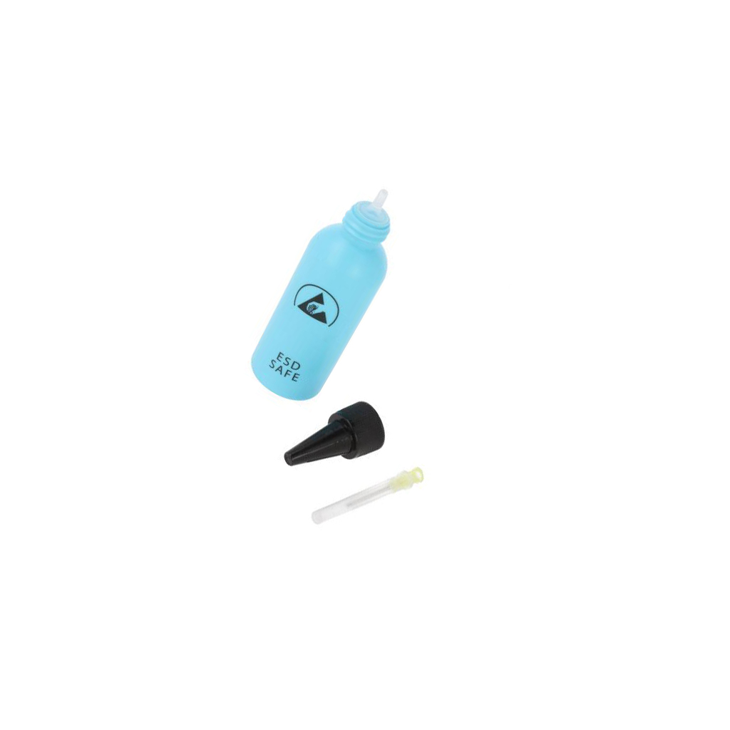 STATICTEC Dosing bottle; 60ml; blue; ESD