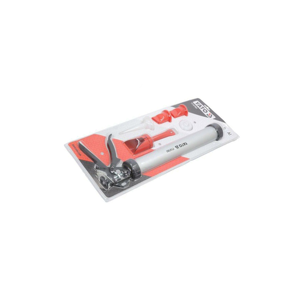YATO Dosing gun; 380mm; aluminium; Kit: