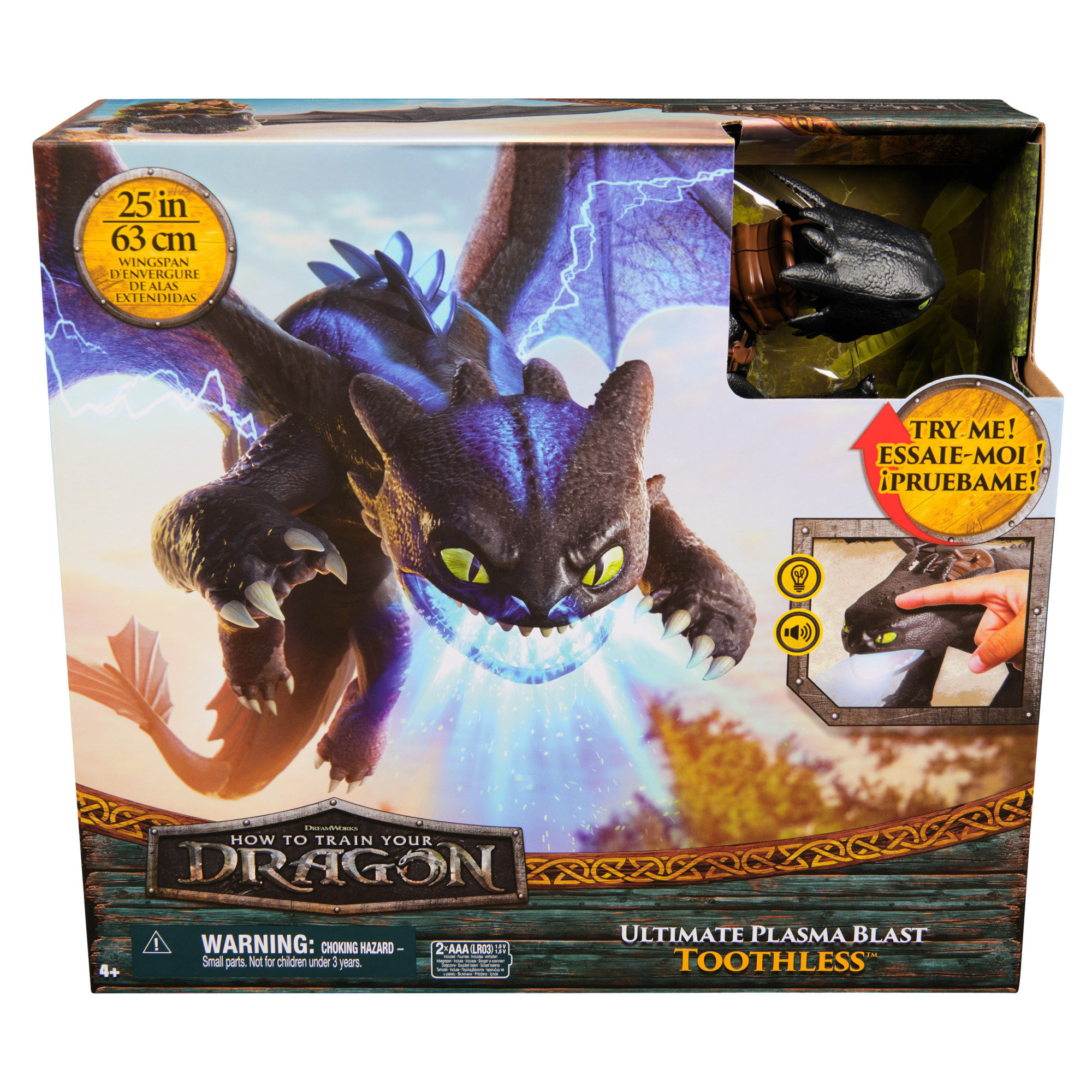 SPIN MASTER Spinmaster Dragon Training Made