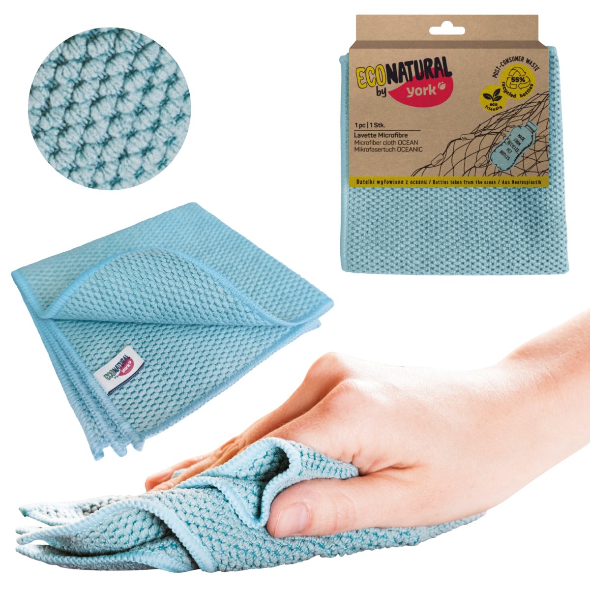 YORK Drāniņa mikrošķiedras Eco Ocean 1gb