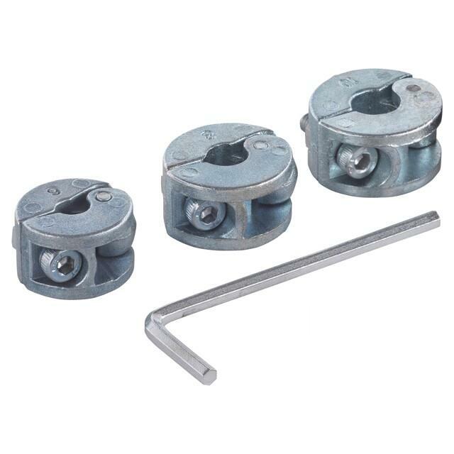 WOLFCRAFT Drilling depth stops; Ø: 6mm