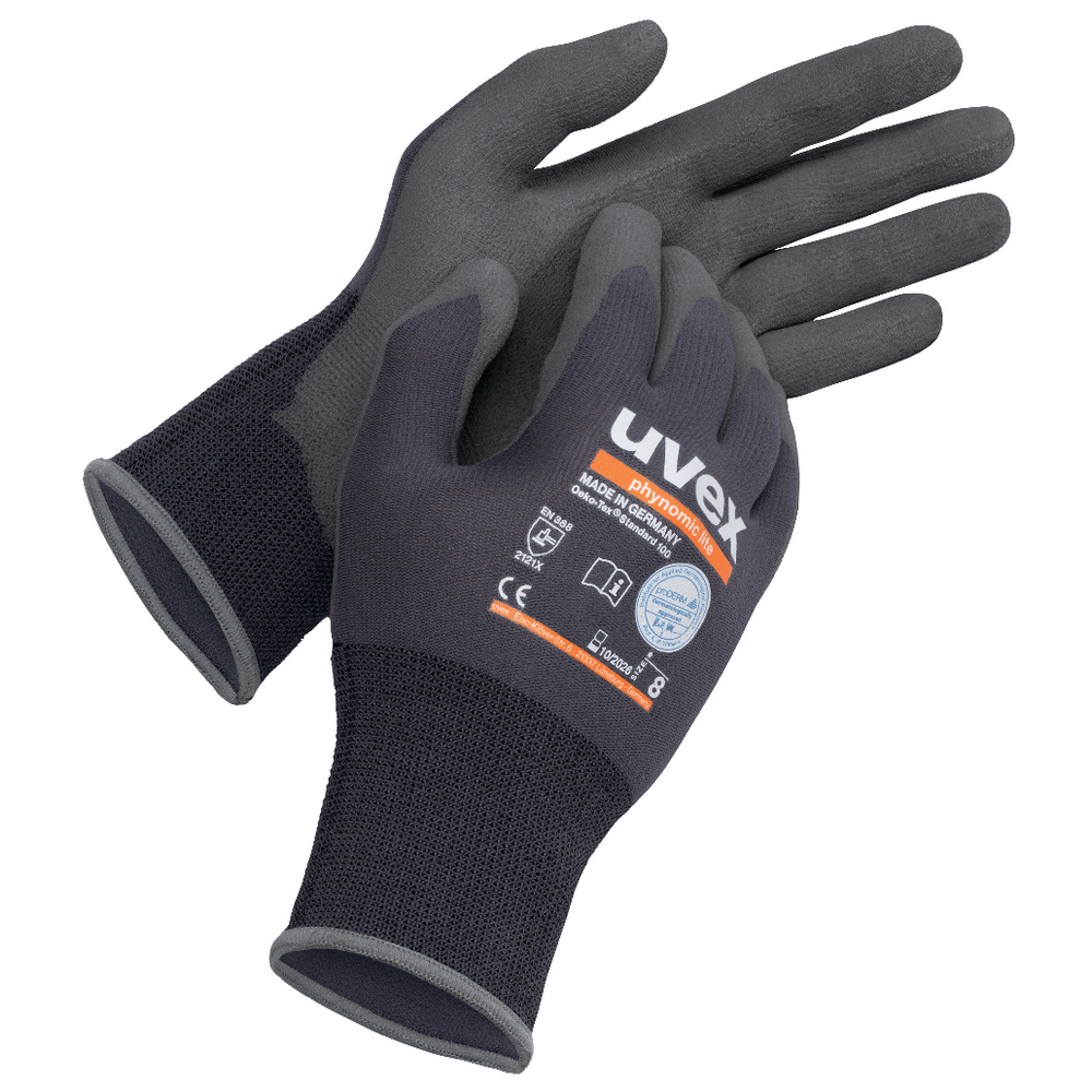 Drošības cimdi UVEX Phynomic Lite, 9
