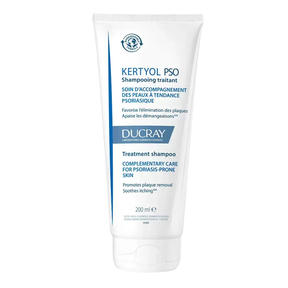 Ducray, Kertyol PSO, Hair Shampoo, For