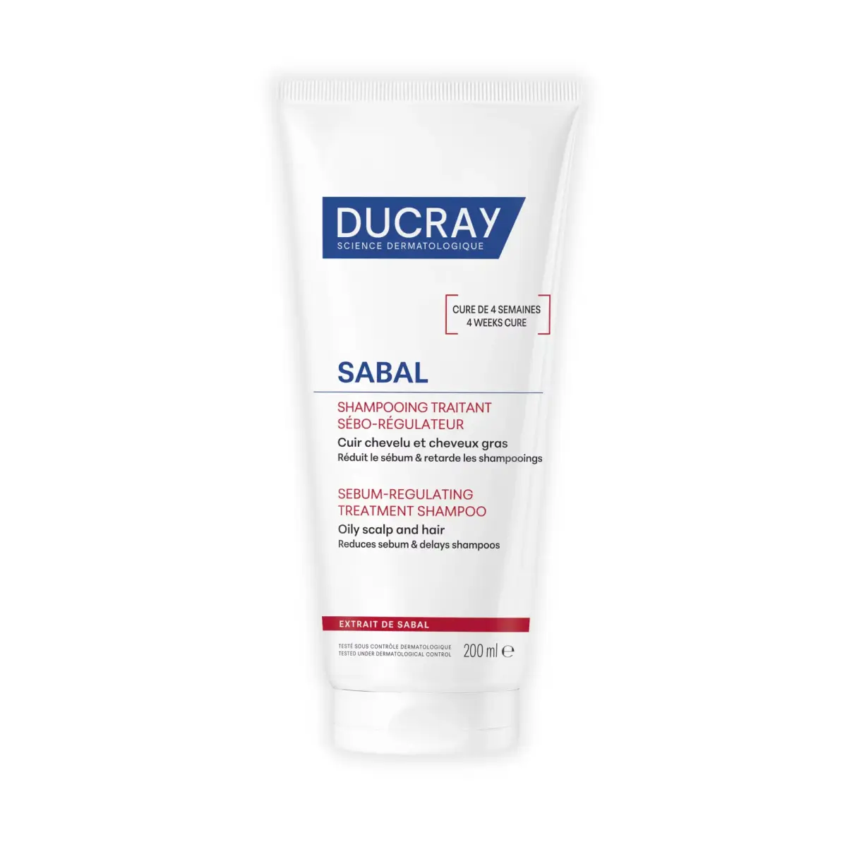 Ducray, Sabal Argeal, Hair Treatment Shampoo