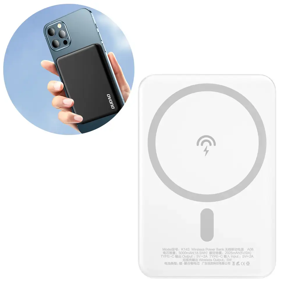 Dudao K14S ārējais akumulators (powerbank) |