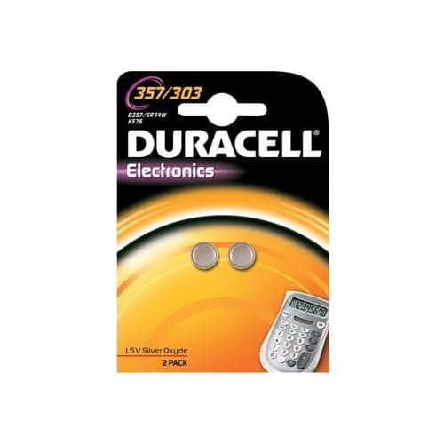 357 baterijas 1.5V Duracell sudraba-oksīda