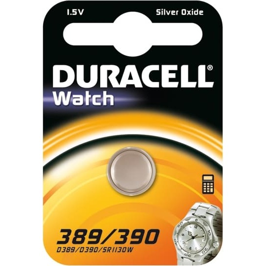 Duracell 389/390 Vienreizējas lietošanas baterija Sudraba-oksīda