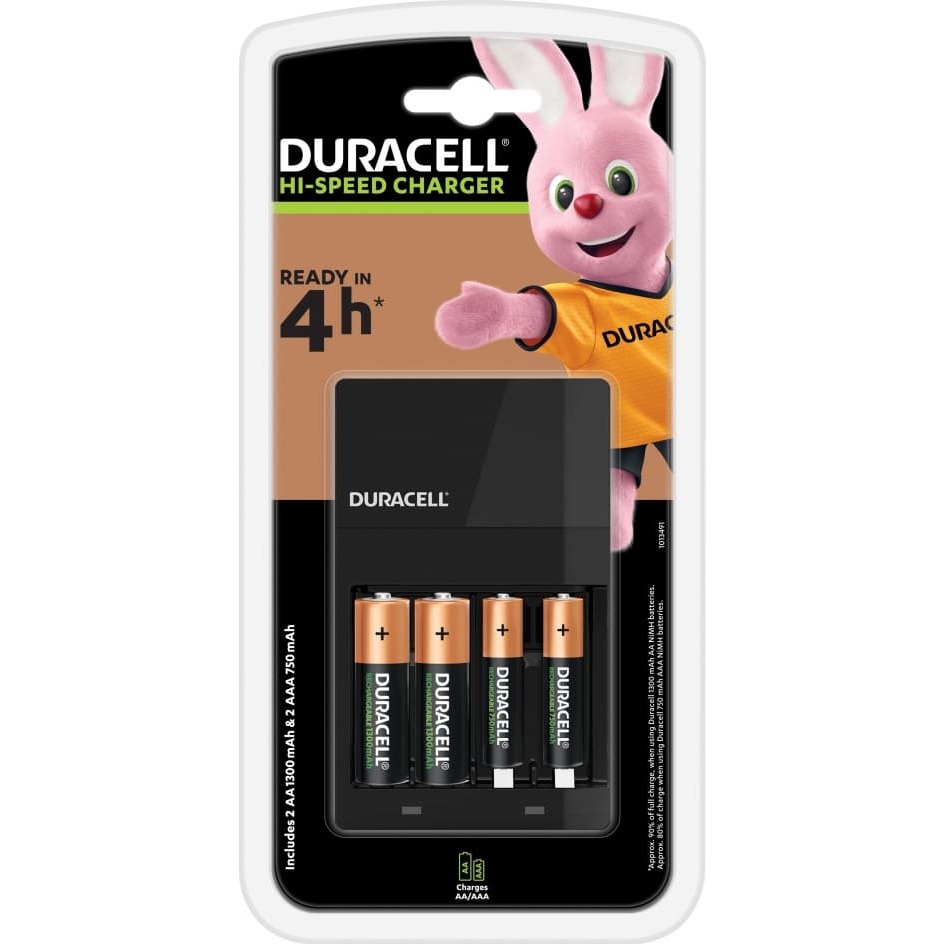 Duracell CEF14 bateriju lādētājs Sadzīves akumulators