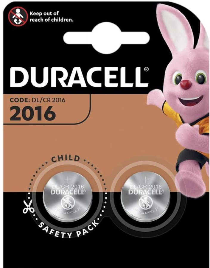 Duracell DL2016-2BB Lithium baterija 2gb |