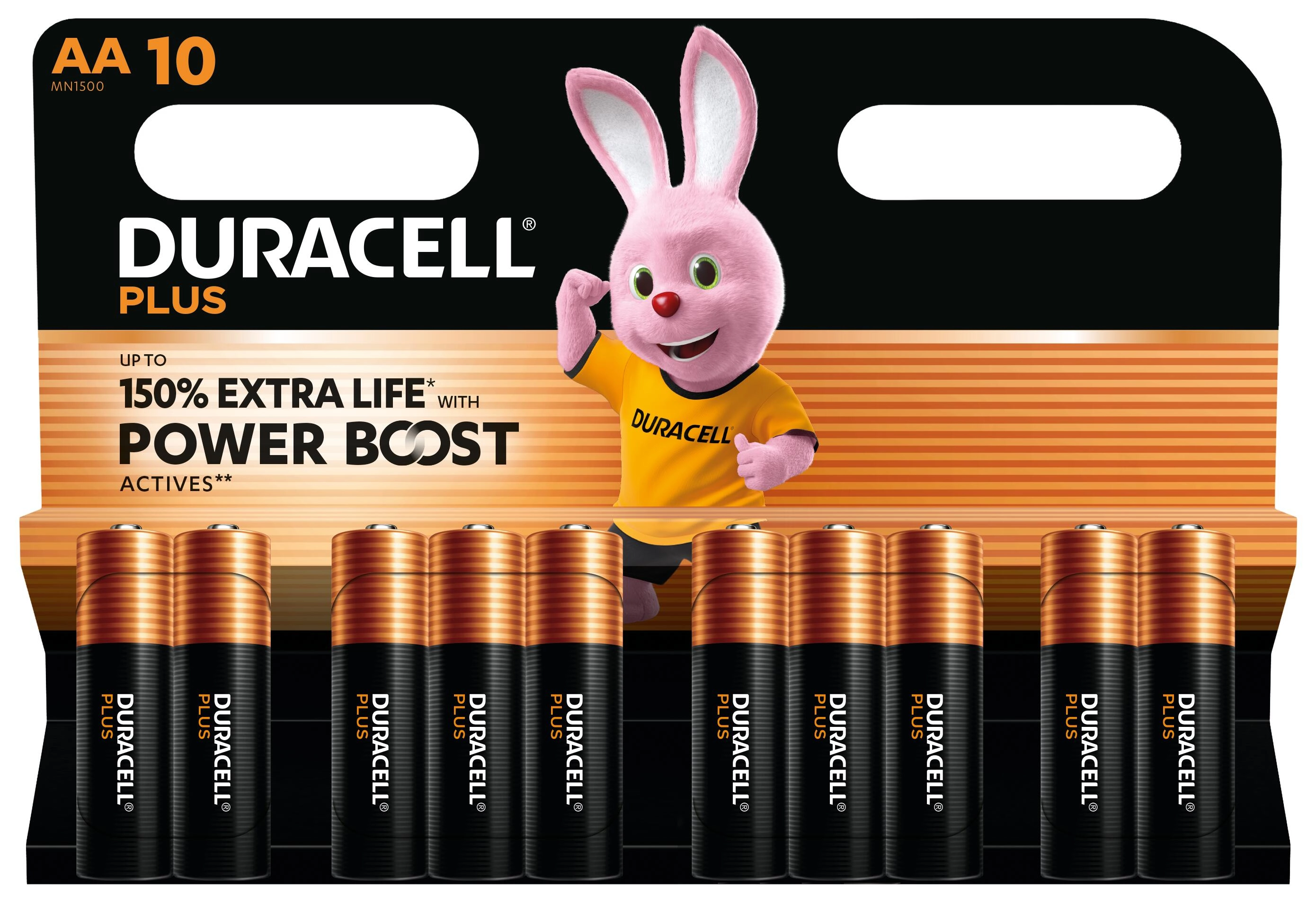 Duracell Plus Alkaline Battery Mignon AA