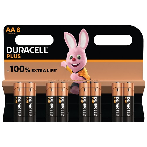 Duracell Plus Vienreizējas lietošanas baterija AA