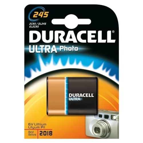 Litija baterija 2CR5 6V 1400mah Duracell