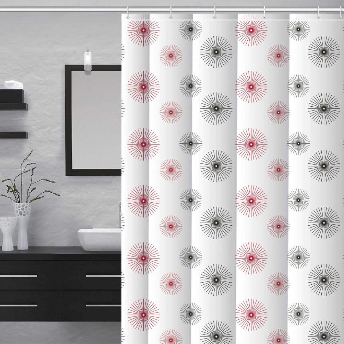 BALTIC AQUA Dušas aizkars 180x180cm 100%