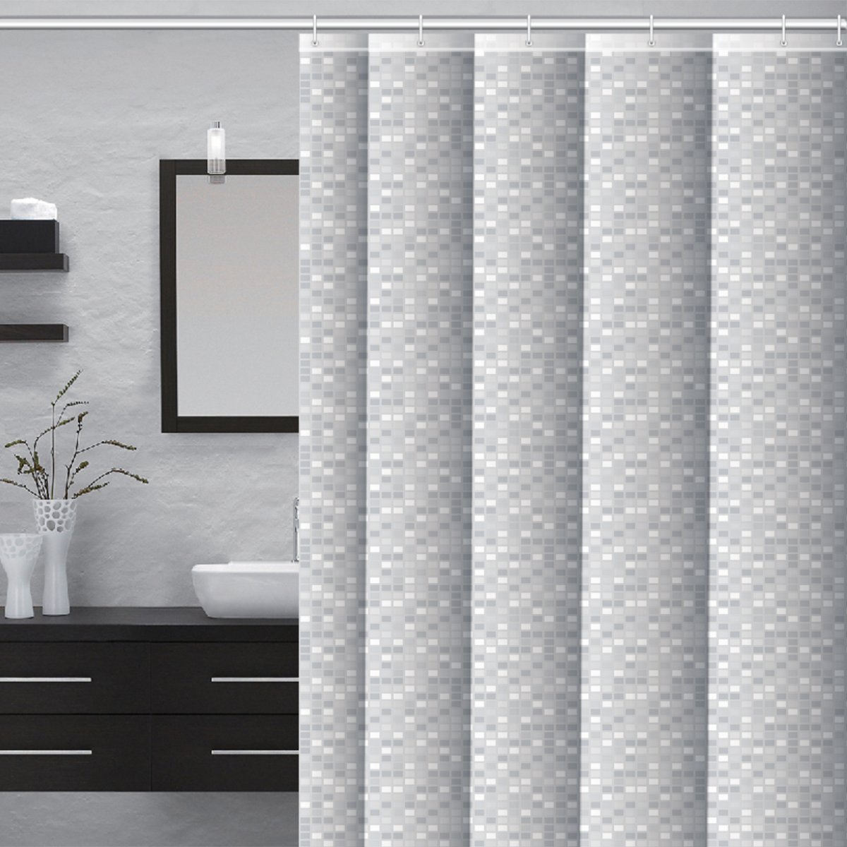 BALTIC AQUA Dušas aizkars 180x180cm 100%