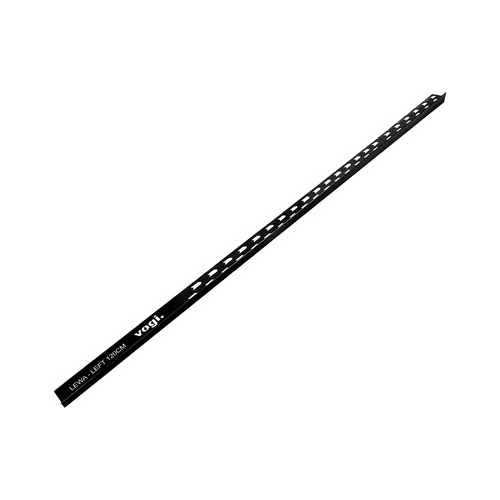 Dušas profils L=1200mm, kreisais, melns VOGI