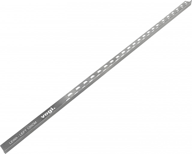 Dušas profils L=1200mm, kreisais, ner.tēr