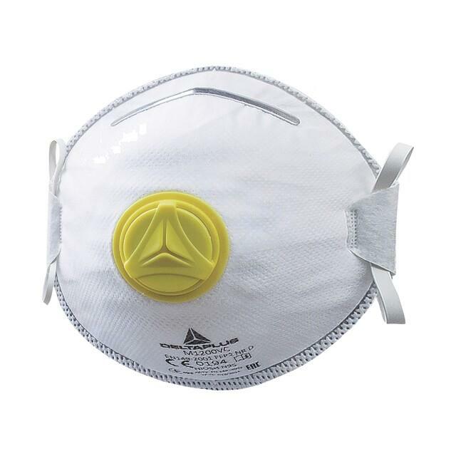 DELTA PLUS Dust respirator; disposable,with