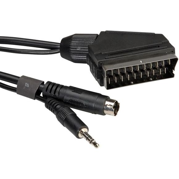 DVD kabelis, Scart M to MD4